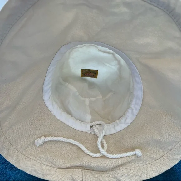 Scala Cream Wide-Brim Hat - Picture 6 of 13